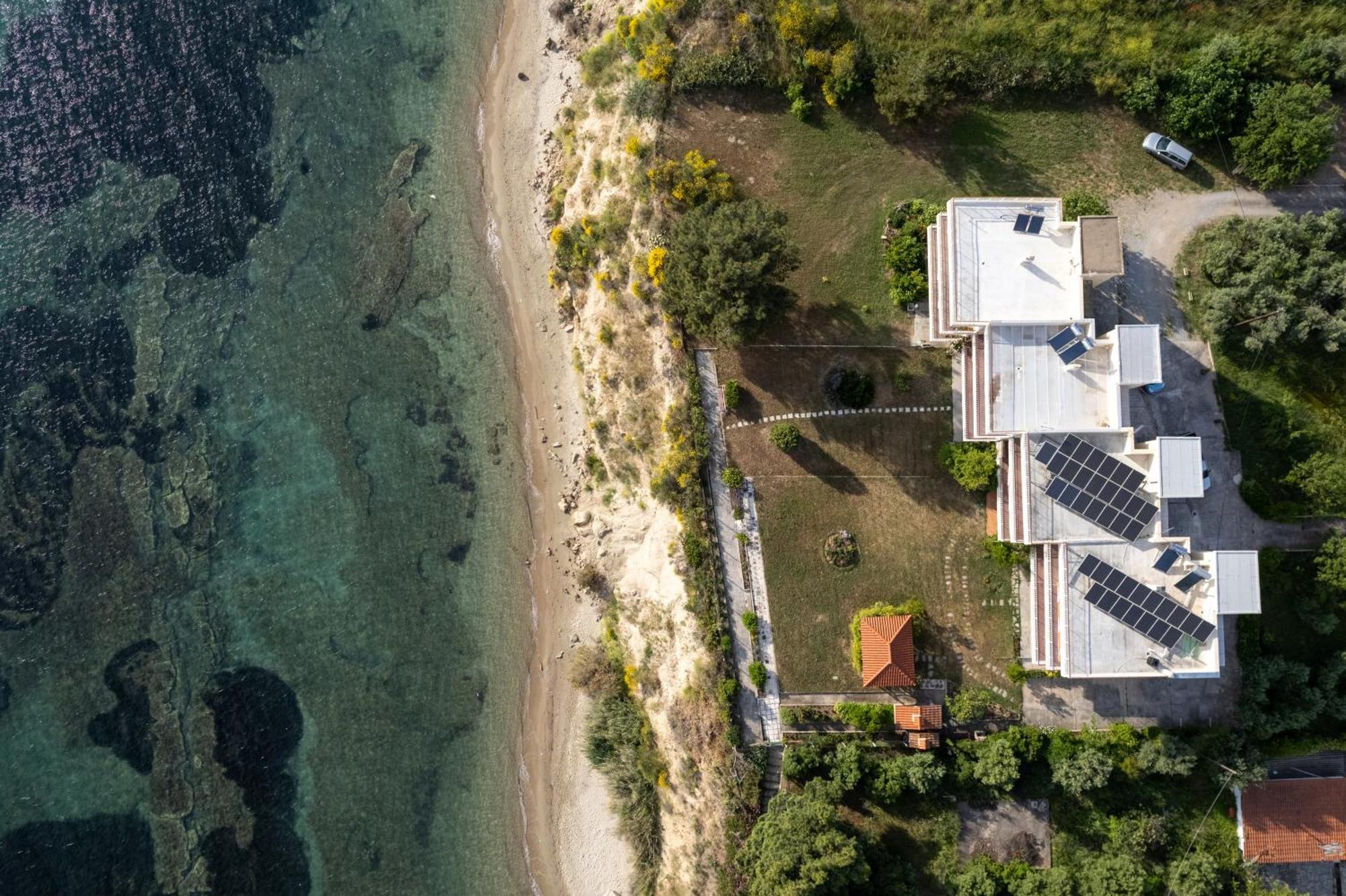 Sunshine House Offering Spectacular Views To Olymp A Apartman Néa Iráklia Kültér fotó